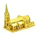Microworld J006 - Puzzle 3D de metal, diseño de catedral de Christchurch