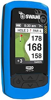 Izzo Swami 6000 Handheld Golf GPS, Blue (A44084)