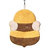 Generisch Tierhandtuch,Aufhängbarer Super Saugfähiger Korallenfleece-Puff | Handtrockentuch | Für Damen Herren Badezimmer Küche Büro Wohnheim Herd Tische Abwischen