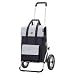Produktbild Andersen Einkaufstrolley - klappbar - 54 Liter - Aufhängung für Einkaufswagen - belastbar 50 kg - Aluminium - Trolley - Metallspeichen-Rad Ø 25 cm - Royal Shopper Milla blau