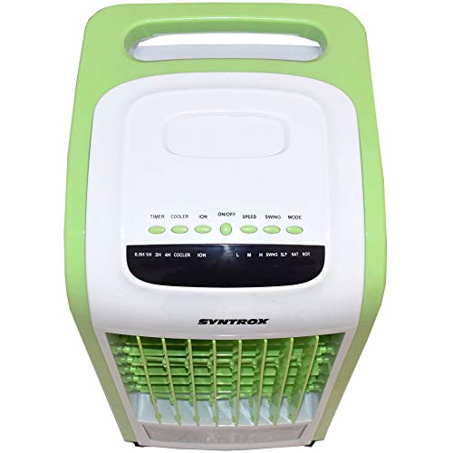 Syntrox Germany 4 in 1 Luftkühler Grün mit Fernbedienung 800m³/ h Ventilator Luftbefeuchter und Lufterfrischer-5