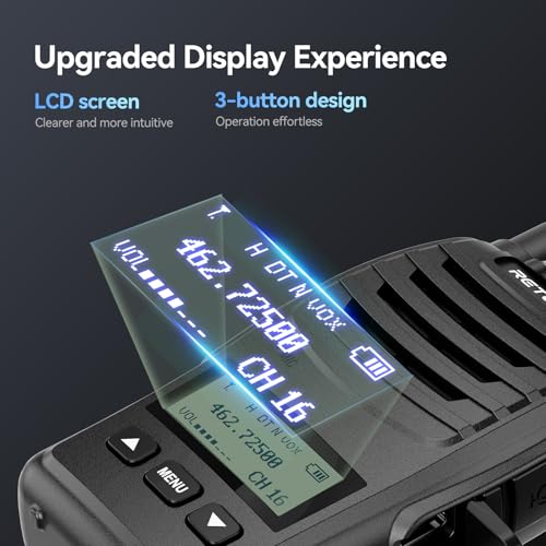 Image of Retevis H777D Long Range 2 Way Radios with LCD Screen(20 Pack)