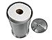 LDR 164 6466BN Freestanding Extra Toilet Paper Canister for Single Double and Extra Large Rolls Brushed Nickel Finish