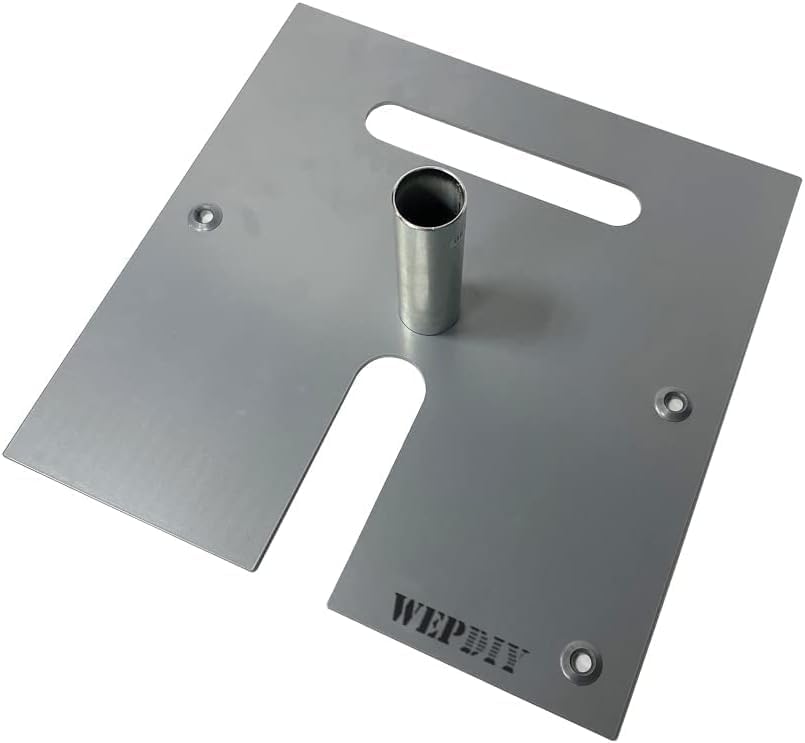 Portable Pipe and Drape Heavy Duty Backdrop Stand, ADJ Metal Frame and Heavy Metal Base for Wedding, Birthday Party, Photography Backdrop (1*Heavy Metal Base-15LB)