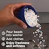 Downy Blends In-Wash Laundry Scent Booster Beads, Meadow Rain Scent, 25.6 OZ, Fabric Sottener Beads and Freshness