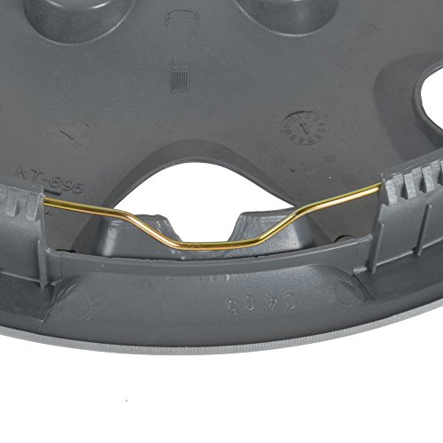 Silver Hubcaps Wheel Covers For Honda Civic 1998-2002 (14 Inch) – Four (4) Pieces Corrosion-Free & Sturdy – Full Heat & Impact Resistant Grade – Replacement 4-Pack #TOP5