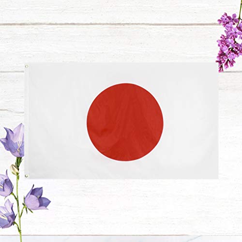 BESPORTBLE Japão Japonês Bandeira Bandeira Do País de Poliéster para Decoração de Eventos Esportivos