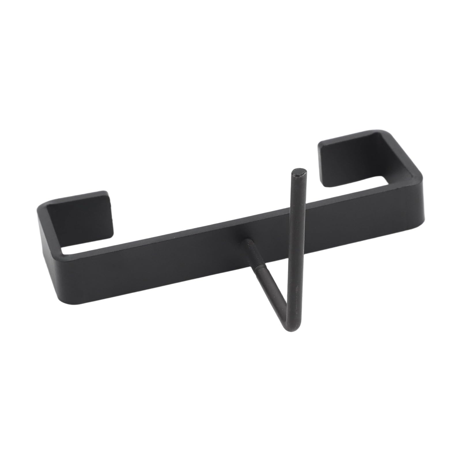 Concrete Fence Post Panel Clip Clamp Metal Bracket for 4 Inch Concrete Posts No-Drill Installation Hanging Baskets Hose Reels Garden Accessories