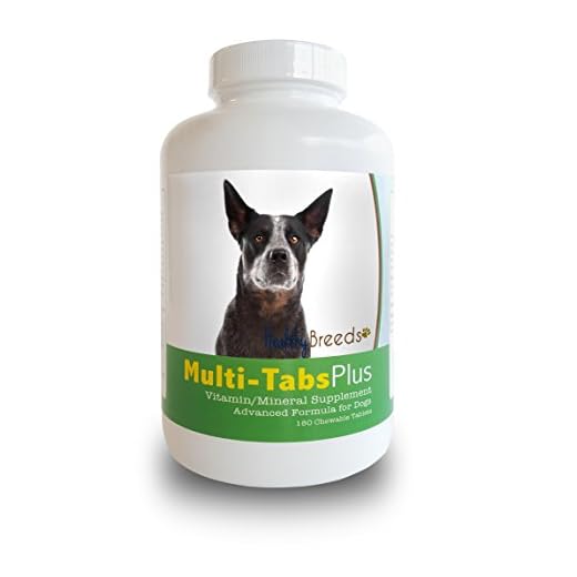 Healthy Breeds Australian Cattle Dog Multi-Tabs Plus Chewable Tablets 180 Count