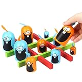 ゲームのルール: 三目並べのように、おもちゃを 3 つ並べて勝ちましょう! プレイヤーは相手の駒を貪り食って自分の代わりを務めることができます。 知育玩具：子供の操作能力と目と手の協力能力を向上させ、色や形の認識と想像力を高めます。 コミュニケーションスキルの育成：メモリーチェスゲームは子供と親の間のインタラクティブなアクティビティであり、子供のコミュニケーションスキルの育成と練習に役立ち、同時に親子関係の促進にも役立ちます。 高品質の素材：高品質のABSと環境に優しい塗料素材で作られており、エ...