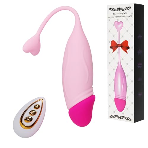 Qoosea Rosa Vibrator Liebeskugeln mit Fernbedienung