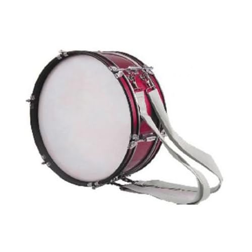 Memphis | Bombo de Marcha 16" | Color wine red | Con bandolera para llevar colgado | Incluye Maza