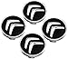 4 Piezas Tapas Centrales para Citroen C2 C3 C4 C5 C1 Elysee Berling Xsara Picasso Saxo Cactus DS3 DS4 DS6 60mm, Coche Llanta Rueda Cubre Embellecedor Insignia, Emblema Logo Accesorios