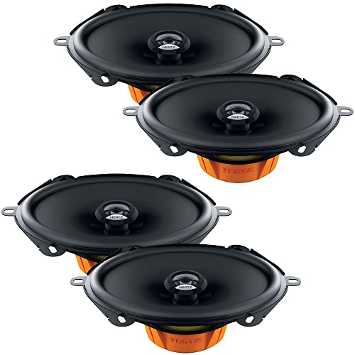 Hertz Dieci Series 2 Pairs of DCX 570.3 5x7 Two-Way Coaxial Speakers Compatible with 2008+ Ford F-250 & F-350 SuperCrew Without Navigation