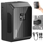 NEEWER Mini V Mount Battery PS099EP, 6800mAh 99Wh 14.5V V Lock Battery with 100W PD Fast Charging, Dual USB C/D Tap/BP/USB A/Dual DC Ports/OLED Screen, Compatible with BMPCC 4k 6k Camcorder Camera