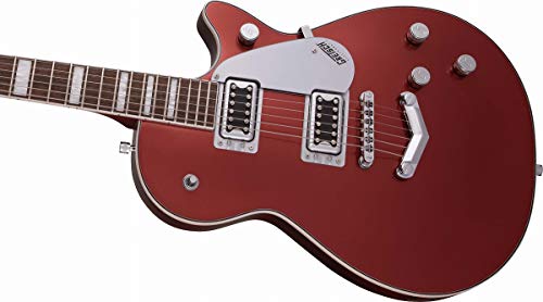 Gretsch G5220 Electromatic Jet BT Single-Cut Solid Body 6-String Electric Guitar with V-Stoptail, 12-Inch Laurel Fingerboard, and Set-Neck (Right-Handed, Firestick Red) - Thumbnail 7