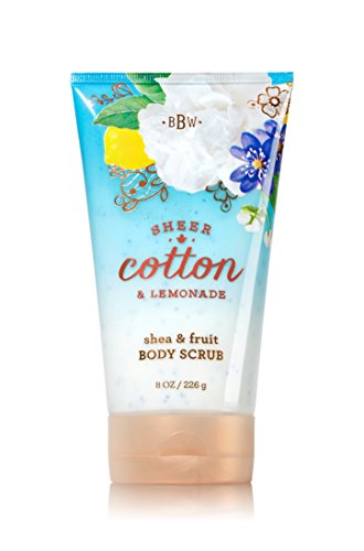 Bath & Body Works Sheer Cotton & Lemonade Shea & Fruit Scrub 8oz