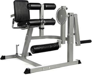 XS Sports Pro Heavy Duty Seated Leg Curl & Extension Machine Quads Hamstrings Press (Grey Frame)