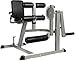 XS Sports Pro Heavy Duty Seated Leg Curl & Extension Machine Quads Hamstrings Press (Grey Frame)