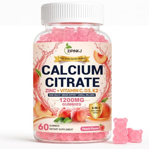 ZIPINKJ Sugar-Free Calcium Citrate Gummies