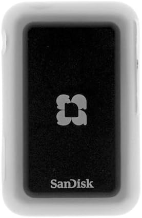Miniatura 3 de Funda de piel de silicona suave de goma blanca transparente para SanDisk Sansa Clip Plus 4 GB 8 GB