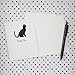 Handmade Black Cat Thank You Cards with matching envelopes | 10 Pack Cat notecards Perfect Pet Gift Greeting | Sitter Walker Groomer Veterinarian Service Guide