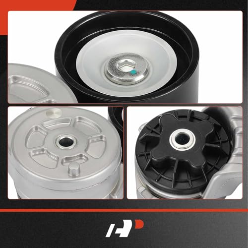 A-Premium Belt Tensioner Assembly with Pulley Compatible with Dodge Models - Ram 2500/Ram 3500 1994-2002, D250/D350/W250/W350 1989-1993, 5.9L, Fit Diesel Only, Replace# 3912254, 4429254 by A-Premium - Used condition - Image 7