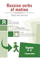 Russian verbs of motion for beginners: Tables and exercises. 8416971234 Book Cover