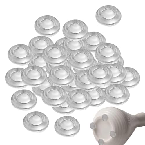 Cabinet Door Bumper Pad | Silicone Cabinet Bumpers Clear Pads - Non-Slip Tool Adhesive, Anti-Scratch Sound-Dampening Stopper for Dorm Boat Table Drawer Vase Chair Appliance Feet