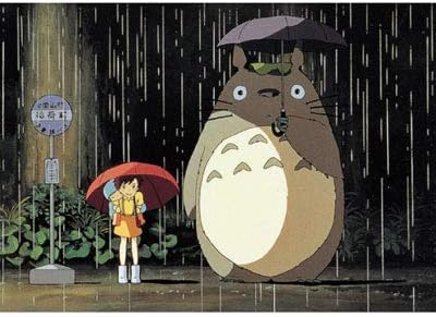 Amazon エンスカイ 108ピース ジグソーパズル となりのトトロ 雨のバス停 18 2x25 7cm 108 3 ジグソーパズル おもちゃ
