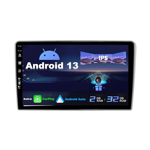SXAUTO Android 13 IPS Autoradio Passt für Toyota Avensis (2002-2008