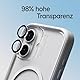 RhinoShield 9H Tempered Glass Kameraprotektoren, kompatibel mit [iPhone 16e] | Stoß- und Kratzfest, hohe Klarheit, explosionssicheren Schutz, Anti-Beschlag-Technologie - Schwarz