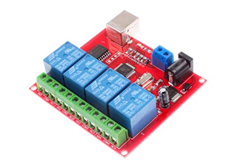 Módulo de relé de 4 canales 24V NOYITO para domótica y PC Smart Controller 6