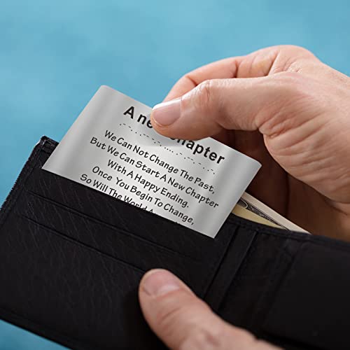 Tolowobk Inspirational Gifts Morse Code Bracelet With Wallet Card For Men Dad Son Husband Soulmate Grandpa Grandson Birthday Christmas Retirement Gifts, Adjustable Black Mens Leather Bracelet Cuff #TOP3