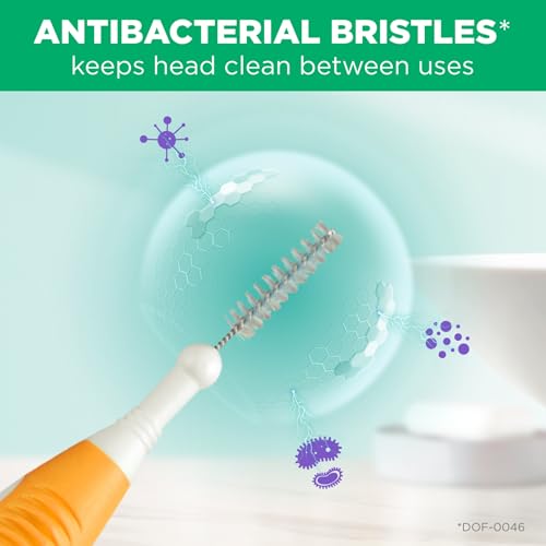 GUM Proxabrush Go-Betweens - Micro Tight- Interdental Brushes - Soft Bristled Dental Picks for Plaque Removal Health - Safe for Braces & Dental Devices, 10 Count (Pack of 4) 40 Total - Image 5