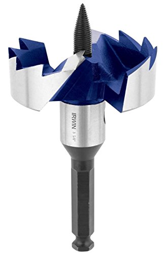 Irwin Industrial Tools 3046015 3-5/8-Inch 3-Cutter Self Feed Drill Bit