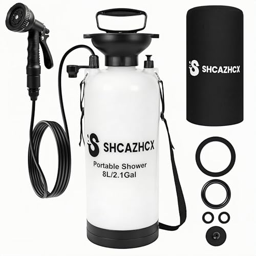 2.1-Gallon Pressurized Camping Shower