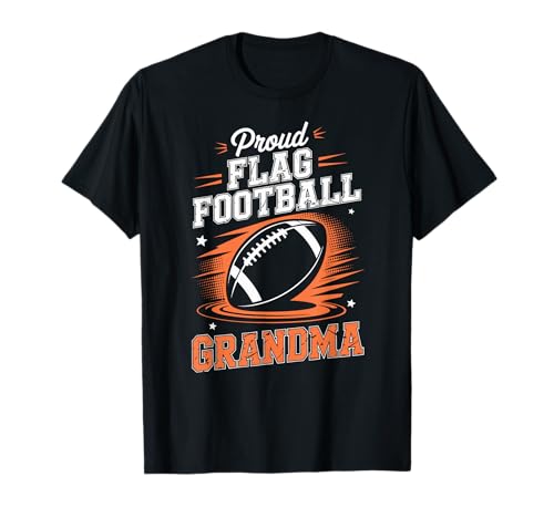 Proud Flag Football Grandma T-Shirt