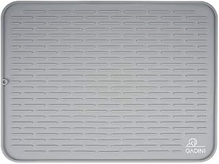 Gadini Silicone Dish Drying Mat For Kitchen - 24 X 18 Exrta Large