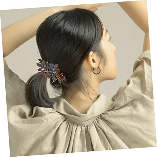 Beatifufu Punk Presilhas de cabelo Acessórios de cabelo para mulheres Clipes de cabelo metálicos de