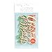 American Crafts 4 Piece Word Pack Winter/Fall Die Cuts with a View Letterboards