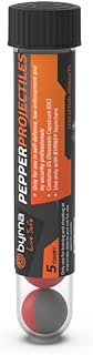 Byrna Pepper Projectiles - Self Defense Pepper Projectiles | 1% OC + 4% PAVA (5 Count)