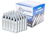 Evike - 12 Gram CO2 Cartridge for Airsoft and Air Gun (Quantity: Pack of 25 / EMG)