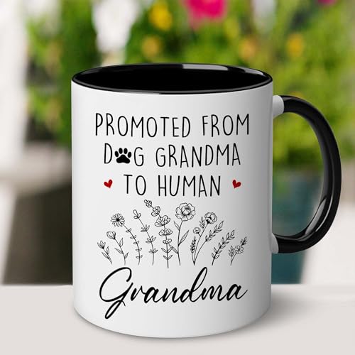 Taza para abuela WHIDOBE para anuncio de embarazo 11 oz miniatura 4
