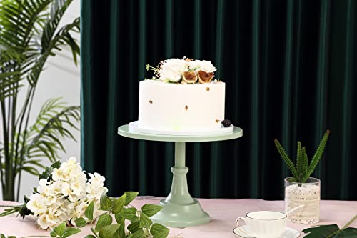 Lifestival Set Of 3 Green Cake Stand Round Metal Dessert Table Stands Display Plate For Party Wedding Birthday Baby Shower Celebration Home Decoration #TOP1