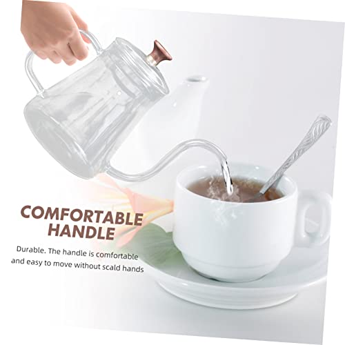 STOBAZA 2 Unidades Pote De Café Garrafa De Água De Aço Inoxidável Copo Derramar Sobre Chaleira Pote