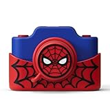 Spider-Man Kids Digital Camera & Video Camcorder with 3' Touchscreen, Soft Silicone Casing, Detachable Lens Cap, 32GB Memory Card - Model K2 by kiimento 2025 Upgrade
