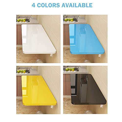 Table rabattable robuste pour petit espace bureau mural pliable fonctionnel - 8