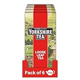 Yorkshire Tea Loose Leaf Tea, 250 g (Pack of 6)