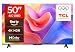 TCL 50PF650K 50-inch 4K Ultra HD, HDR TV, Smart LED Fire TV (Dolby Vision, Dolby Atmos, DTS, HDR 10, Alexa built-in, Airplay2, Miracast)